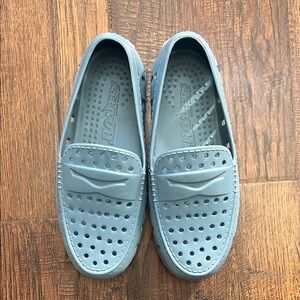 Blue Slip-On Floafers